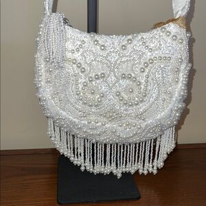 From India To You | Pearl Beaded Shoulder Bag